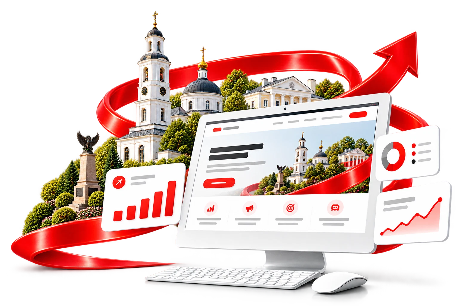 Сайт + Яндекс Директ для бизнеса в Малоярославце